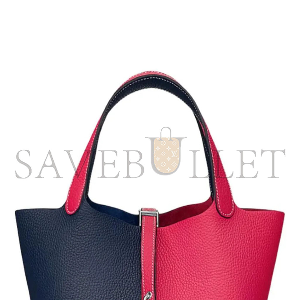 H**mes master picotin lock 18 taurillon clemence h064427ckah (18x18x13cm)